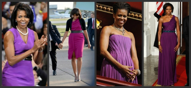 Michelle Obama in Pantone's Colour of the Year
